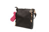 Rissa black and pink concealed carry purse
