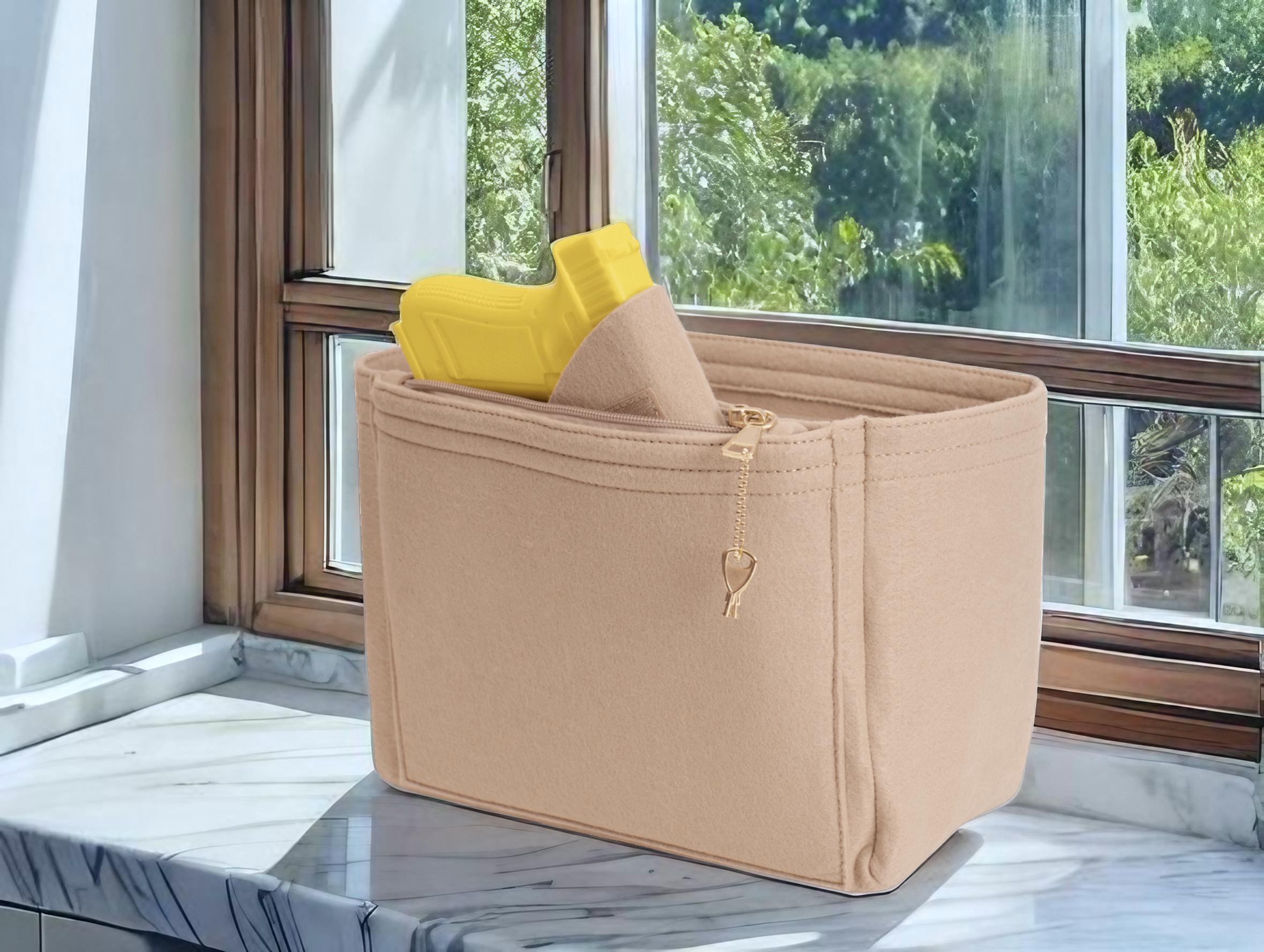 Concealed Carry Tan Purse Insert by Kinsey Rhea 