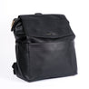 black leather concealed carry backpack for women, diaper bag