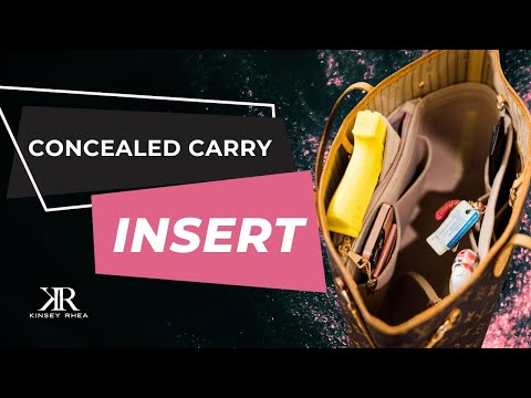 Concealed Carry Purse Insert Medium