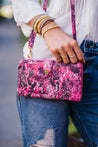 Close up of the Muddy Girl Wallet Clutch by Kinsey Rhea